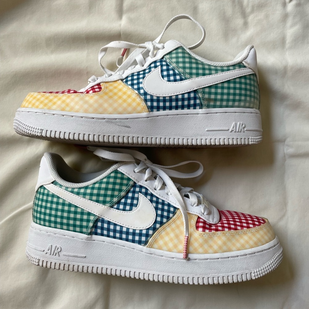 Women’s Nike Air Force 1, Gingham